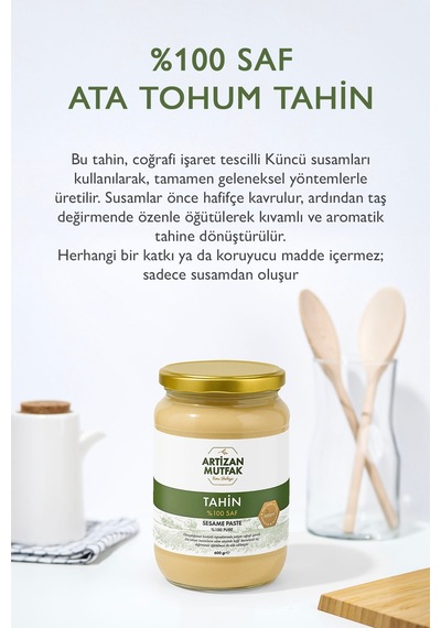 Esma Balkaya Artizan Mutfak Tahin