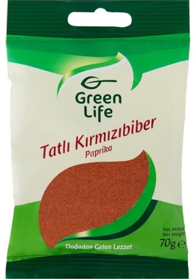 Green Life Tatlı Kırmızı Toz Biber 70 G