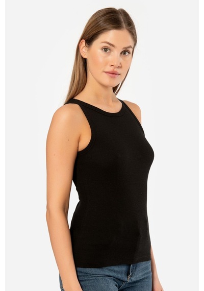 Kadın Halter Yaka Fitilli Atlet 001