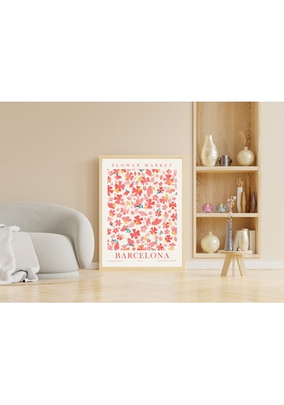 Matisse Barcelona Çerçevesiz Poster Modern Duvar Tablosu Dkr003 2