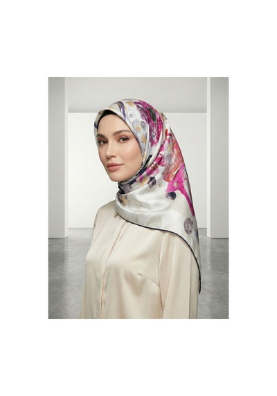 Aker İpek Eşarp - 2026 İlkbahar-yaz - 9126701-321 - Sura 321 Çok Renkli 321 Çok Renkli
