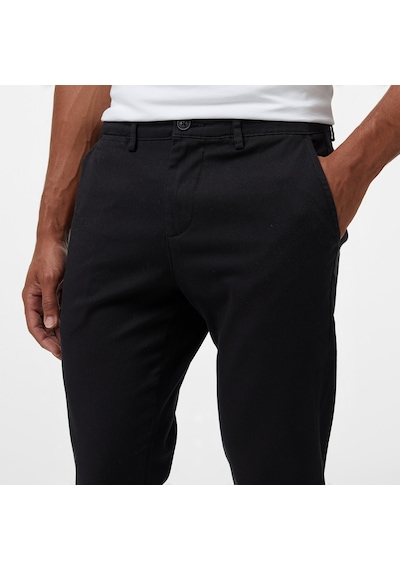Nautica Erkek Siyah Slim Fit Pantolon Düz P05000t Siyah