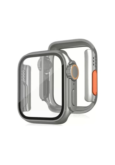 Newface Apple Watch Uyumlu 41mm Watch 49mm Kasa Dönüştürücü Ve Ekran Koruyucu - Yıldız Işığı