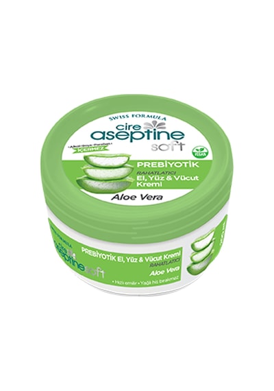 Cire Aseptine Prebiyotik Krem Aloe Vera 300 ML