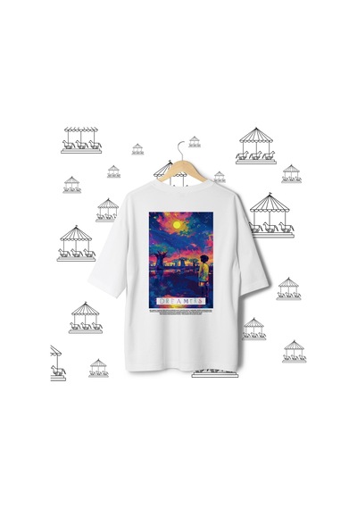 Dreamers Serisi No:9 T-shirt - Gri