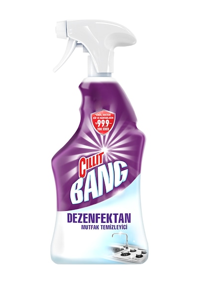 Cillit Bang Dezenfektan Mutfak Yağ ve Kireç Çözücü Sprey 750 ML