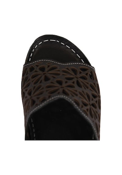 Napa Shoes Lazer Kesim Hakiki Deri Delikli Ortopedik Rahat Taban Kadın Terlik Napa-226 Siyah Napa Shoes Lazer Kesim Hakiki Deri Delikli Ortopedik Rahat Taban Kadın Terlik Napa-226 Siyah