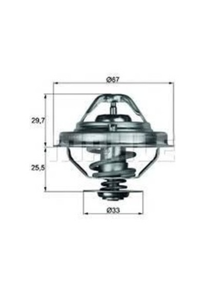 MAHLE TX3888D TERMOSTAT BMW 3 TOURING E36 88C
