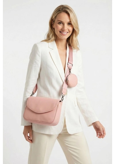 Rovebella Twin Bag Pembe Çanta