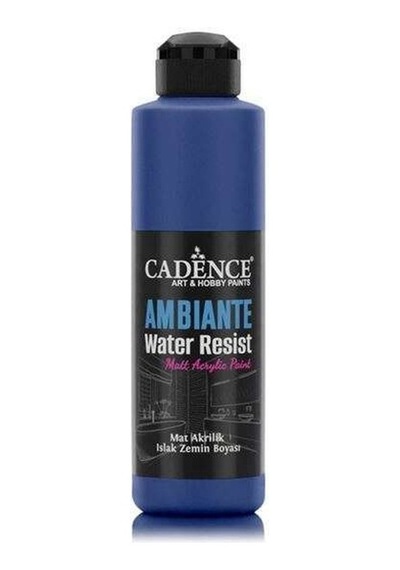 Cadence Ambiente Islak Zemin Boyası 250 Ml Gece Mavi + 10 G Katalizör