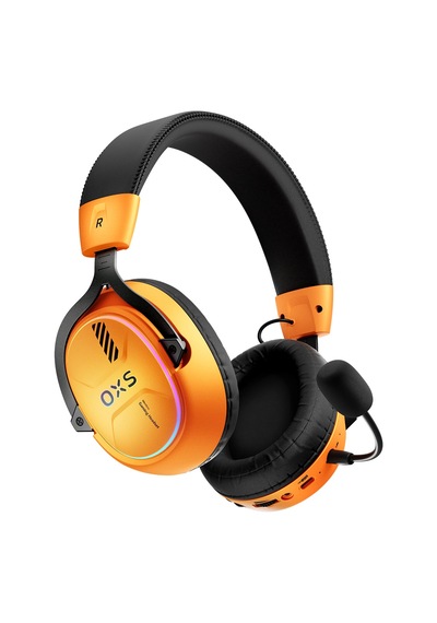 Oxs Storm G2 Turuncu Rgb Ps5 Uyumlu 7.1 Virtual Surround Kablosuz Gaming Kulaklık