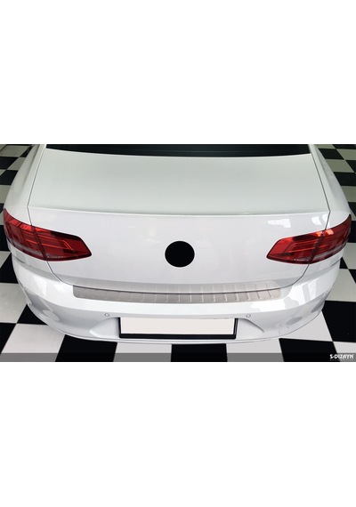 S-dizayn Vw Passat B8 Krom Arka Tampon Eşiği 2015-2019