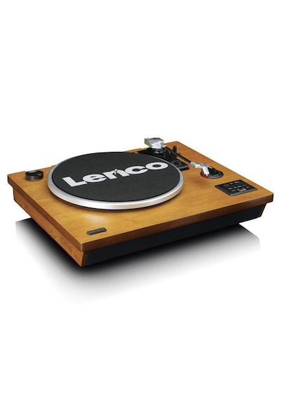 Lenco Ls-55 Ahşap Hoparlörlü Bluetoothlu Pikap Usbli Mp3E Kayıt Ö