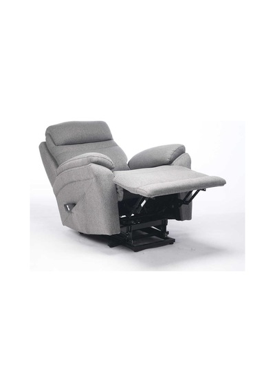 Lisbon Power Lift Otomatik Mekanizmalı Baba Ve Tv Koltuğu Bej-gri Kumaş 88x99x106 Cm Gri