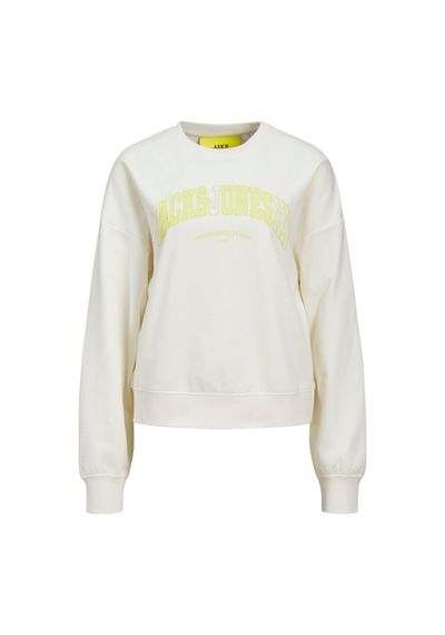 Jack & Jones Kadın Sweatshirt 12264230 Vanilya
