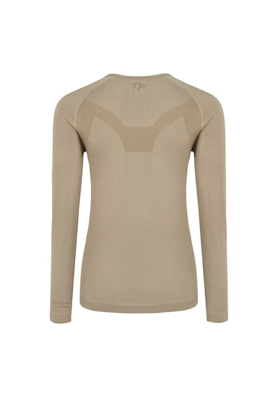 Thermoform Erkek Seamless Termal Sweatshirt Kum Bej