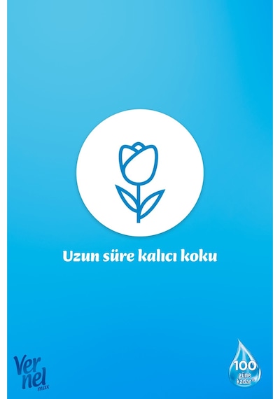 Vernel Max Konsantre Çamaşır Yumuşatıcısı Taze Lale 1440 ML