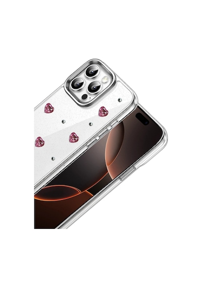 Apple iPhone  Uyumlu,  15 Pro Fiyonk Desenli Kapak - Desen 3