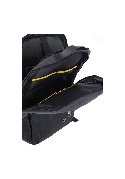 Ççs 51481 Laptop Bölmeli Çekçek Askılıklı Ter Önleyicili Koyu Gri Sırt Çantası Gri