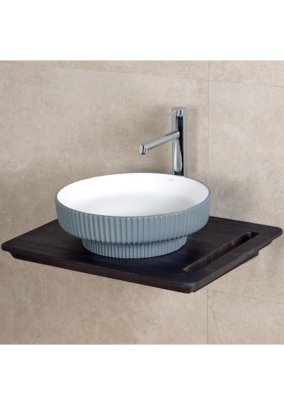 Lena E-W1501MGB Tezgahüstü Lavabo Mat Gri