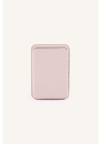 Defacto Magsafe Unisex Suni Deri Açık Pembe Kartlık I6568axnspn2 Pembe-pn2