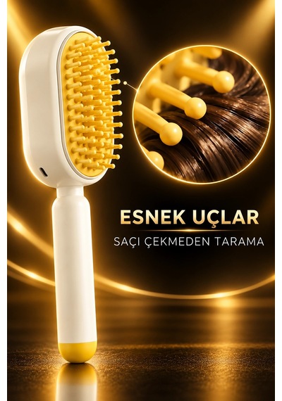 Elektrikli Spreyli Saç Tarağı 300 Mah Type C Şarjlı İnce Spreyli Antistatik Bakım Fırçası 77178765