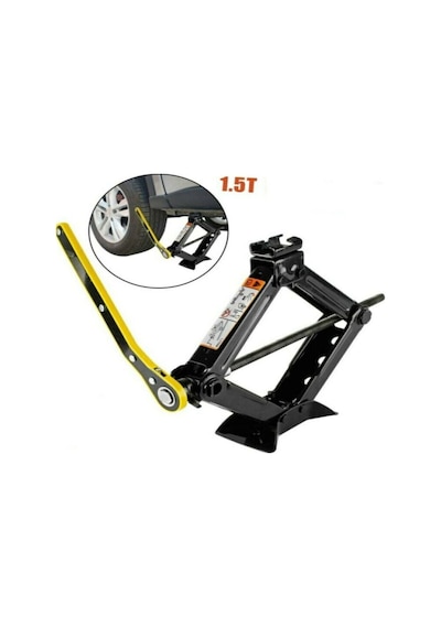Kriko Akordion 1.5 Ton Kollu Oto Krikosu Cırcırlı Kriko