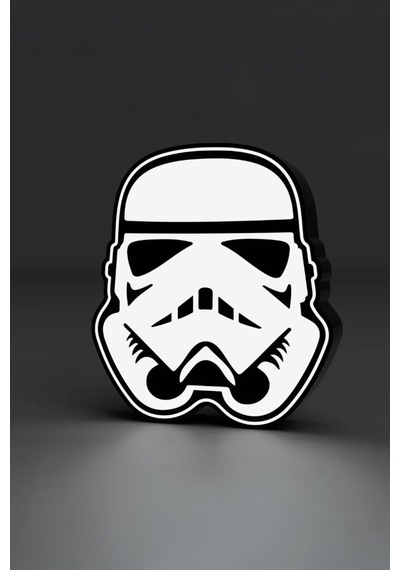Star Wars Stormtrooper Dekoratif Tasarımlı Gece Lambası Çok Renkli