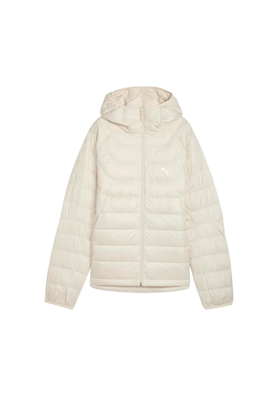 685234-87 Puma Packlıte Hooded Down Jacket Kadın Mont Krem 685234-87 Krem