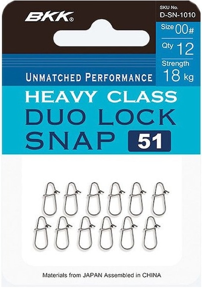BKK Duolock Snap-51 4 10 Pcs
