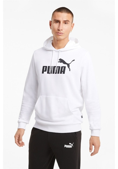 586688-02 Puma Ess Big Logo Hoodie Tr Erkek Sweat White Beyaz