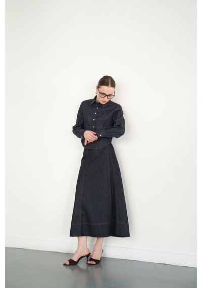 Verymoda Kot Gömlek - F2086 Lacivert