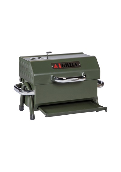 Igrıll Barbekü Cube 402 Mm Kömürlü Mangal Yeşil