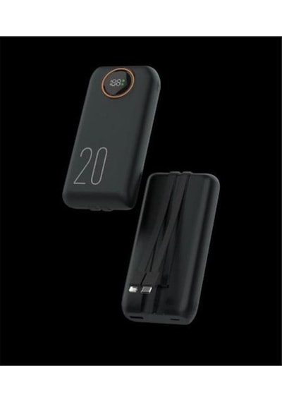 Snapron Snp-3013 20.000 Mah Powerbank 22.5w Hızlı Şarj Lcd Ekranlı Dahili Kablolu Type-c & Lightning Taşınabilir Şarj Cihazı Siyah Snapron Snp-3013 20.000 Mah Powerbank 22.5w Hızlı Şarj Lcd Ekranlı Dahili Kablolu Type-c & Lightning Taşınabilir Şarj Cihazı Siyah
