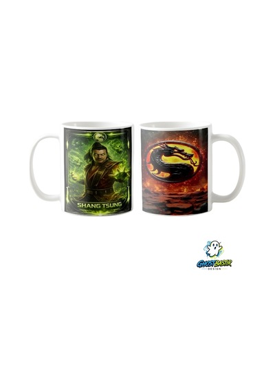 Mortal Kombat Shang Tsung Kupa Bardak Tek Adet K0342 Çok Renkli