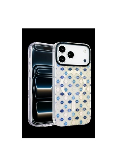 Onegif Apple İphone 17 Pro Max Desina Magsafe Kapak - Desen 4