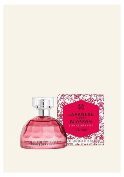 The Body Shop Japanese Cherry Blossom Strawberry Kiss Edt 50 Ml Çiçeksi  - Meyve