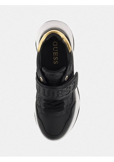 Guess Helinn Siyah Kadın Sneaker Flfhnnele12 Siyah