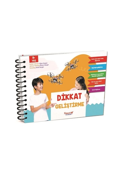 Dikkat Geliştirme 9+yaş - Ekrem Saygın - Yumurcak Yayınları