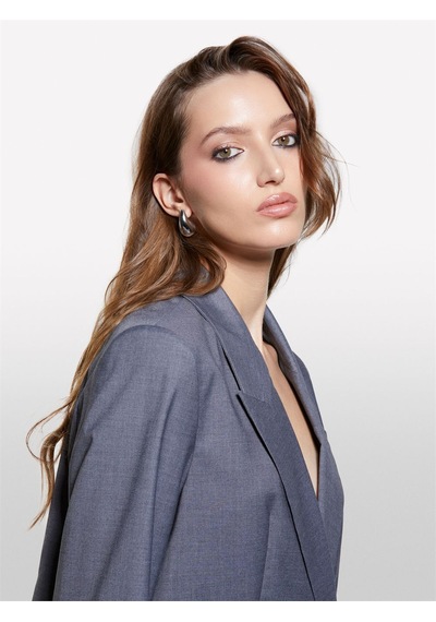 Sisley Viskoz Karışımlı Beli İpli Astarlı Regular Fit Blazer Ceket Kadın Haki Yeşili Ceket - 325a2k2klw03c Sisley Viskoz Karışımlı Beli İpli Astarlı Regular Fit Blazer Ceket Kadın Haki Yeşili Ceket - 325a2k2klw03c