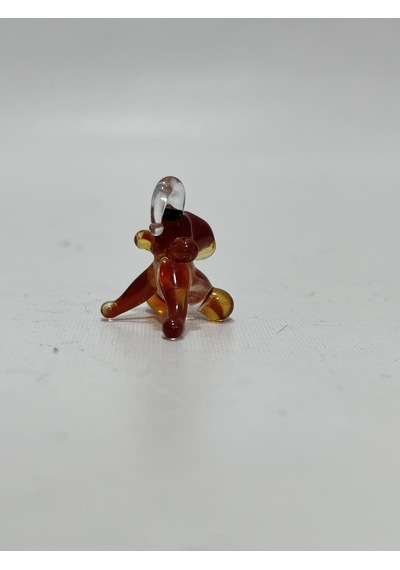 El Yapımı Mini Murano Cam Maymun Biblo A165-06