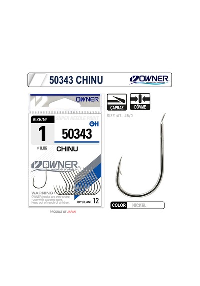 Owner 50343 Chinu White İğne 2