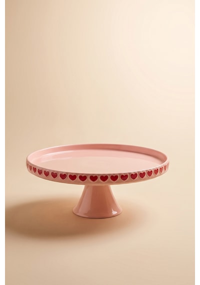 Karaca Sweetheart Kek Standı 27 Cm Pembe