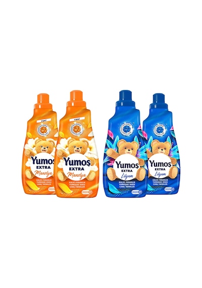 Yumoş Yumuşatıcı Manolya 1440ml X2 Yumoş Yumuşatıcı Lilyum 1440ml X2 Diğer