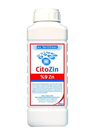 Cito Zin Çinko Içerikli Gübre Sıvı Gübre. Çinkolu Gübre 1 L