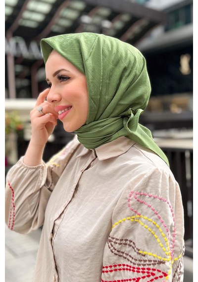 Pierre Cardin Elegans Eşarp - Bf1090750-952 - Yeşil 952 Yeşil 952 Yeşil