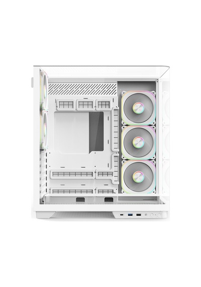 Fazeon F25 850w 80+ Bronze Full Modüler Gen5 Mesh 5x Argb Fanli Type-c Beyaz Atx Gaming Kasasi
