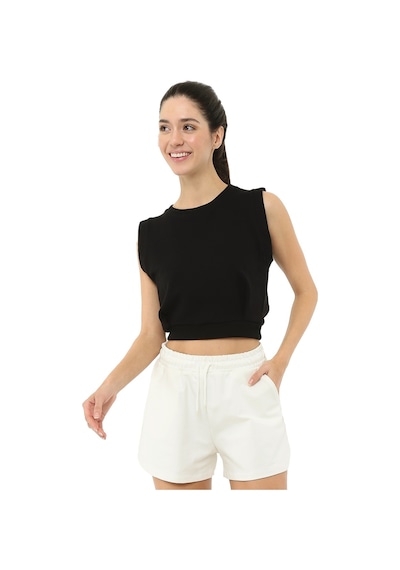 Scorp Spica Kadın Crop Atlet Siyah