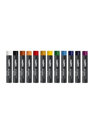 Carioca Plus Watersoluble Yağlı Pastel 12'li Suda 103 Ivory