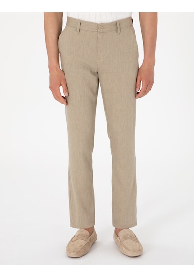 Pierre Cardin Erkek Haki Pantolon Kanvas-chino 50301754-vr027 Haki